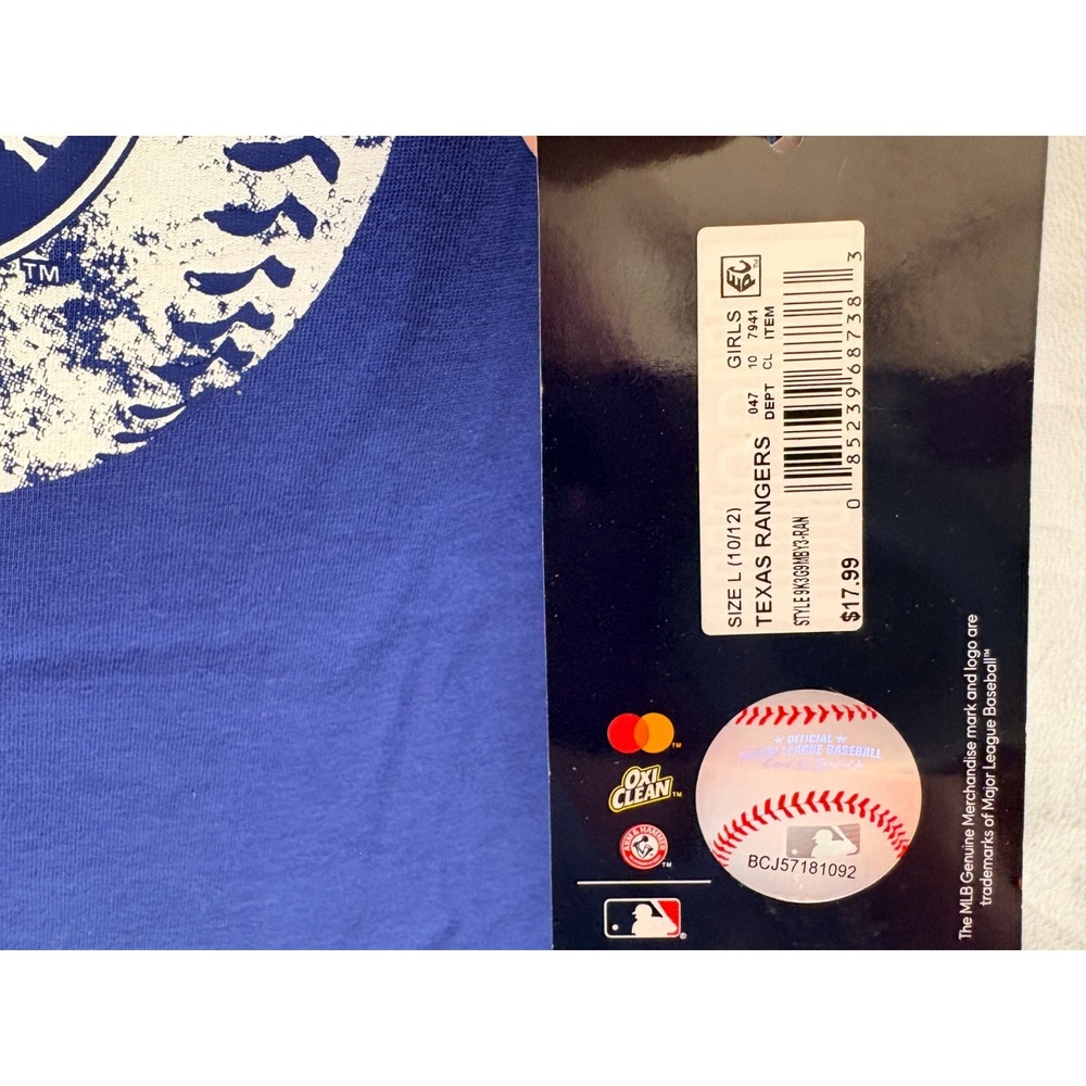 Texas Ranger Kids Large (10/12) Official MLB - Picture 3 of 4